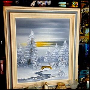 "Barrister" 1968 Signed Oil Painting " Icy Brooke "